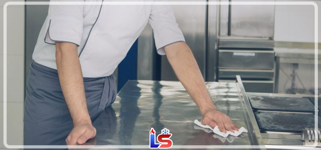 آموزش تمیز کردن تجهیزات استیل آشپزخانه صنعتی 16 اموزش تمیز کردن تجهیزات استیل